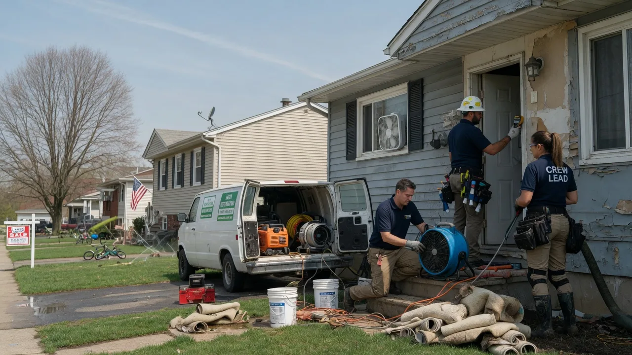 Flood Cleanup in Kingston, WI near me