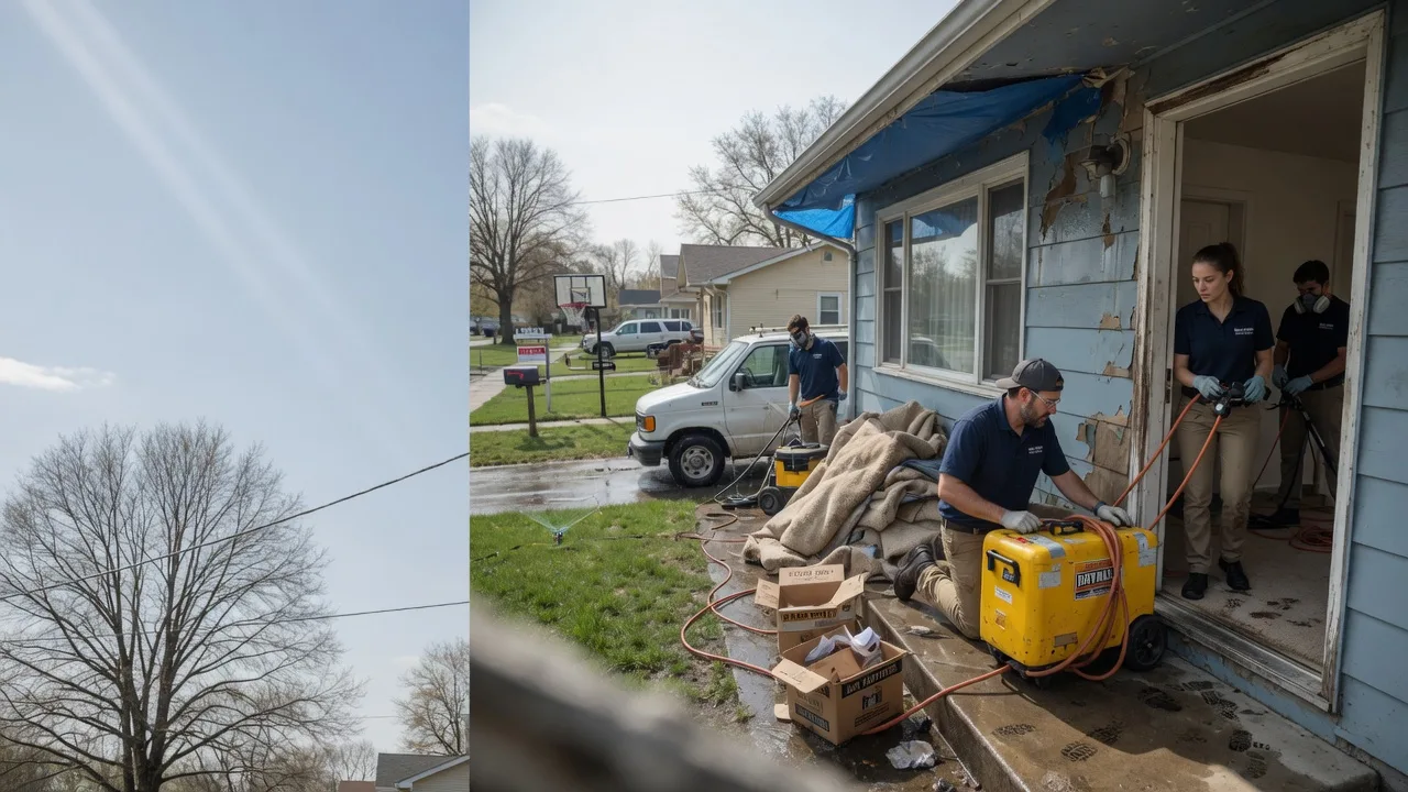 Basement Flood Cleanup in Kingston, WI near me